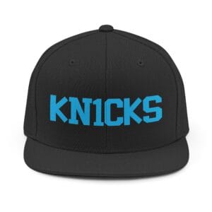 Kn1cks Snapback Hat — Retro Athletic Team Logo Cap