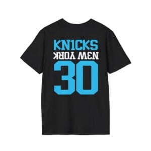 New York Basketball Graphic T-Shirt — N3W Y0RK KN1CKS Design