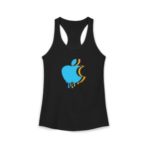 NY Basketball Triple Apple Apple Women's Ideal Racerback Tank 🩵