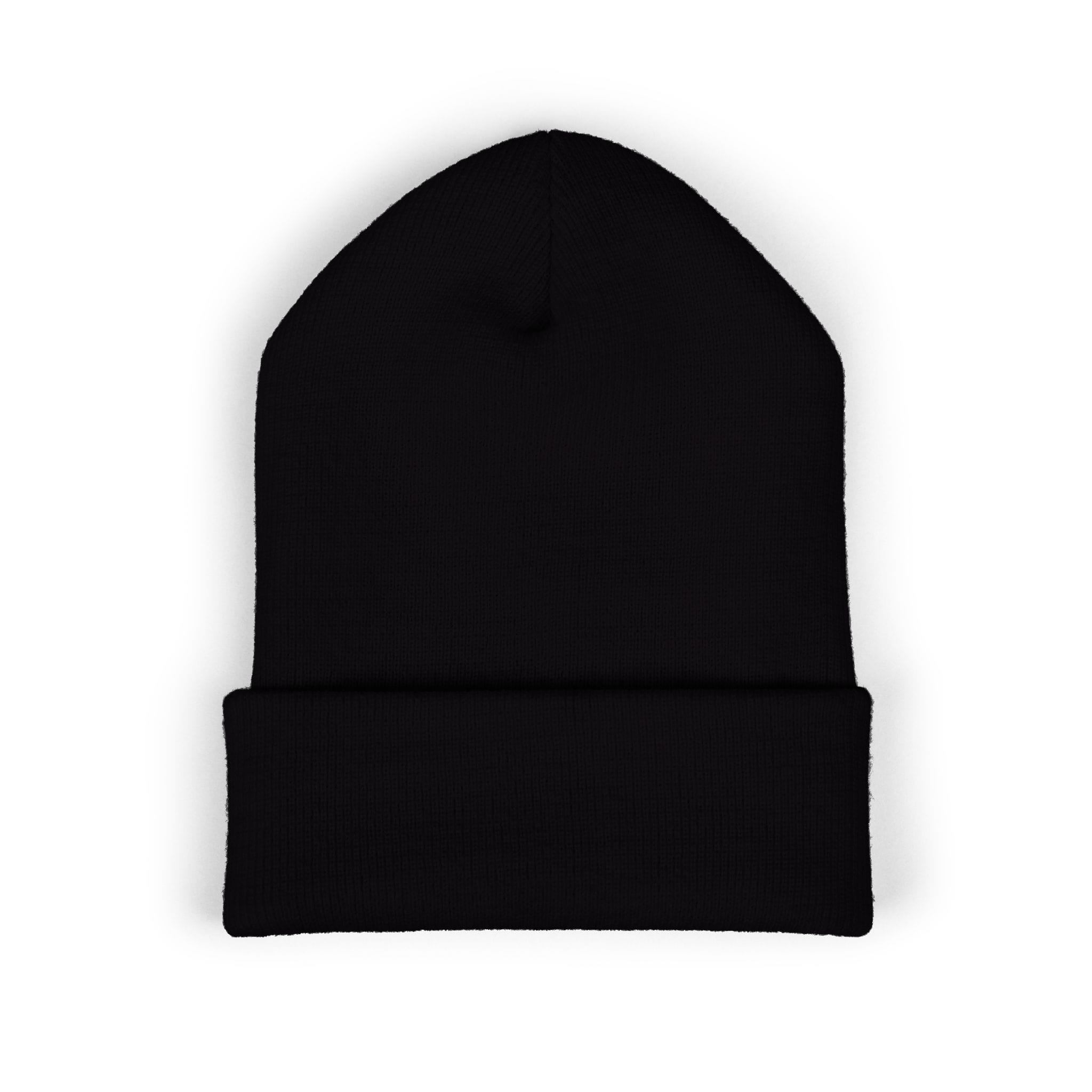 Kn1cks Embroidered Cuffed Beanie - NY Basketball Knit Streetwear - Image 2