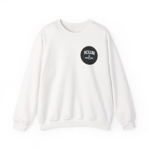 Bitch New York Crewneck Sweatshirt — Edgy Urban Graphic Pullover 🩵